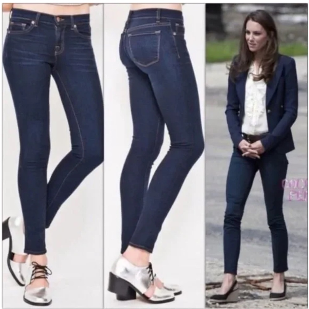 J.Brand 811 Midrise Jeans in Color “Ink” ASO Kate Middleton Sz 32